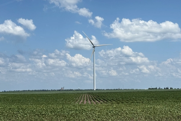 Community engagement for a utility-scale wind project